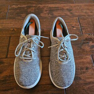 Kizik Men's Madrid Eco Knit - Heathered Grey - 10.5 Mens